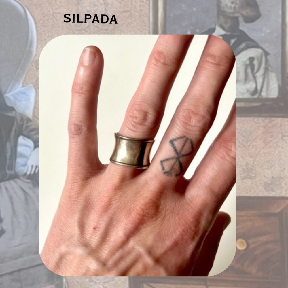 🌀vintage Silpada silver ring stamped 925